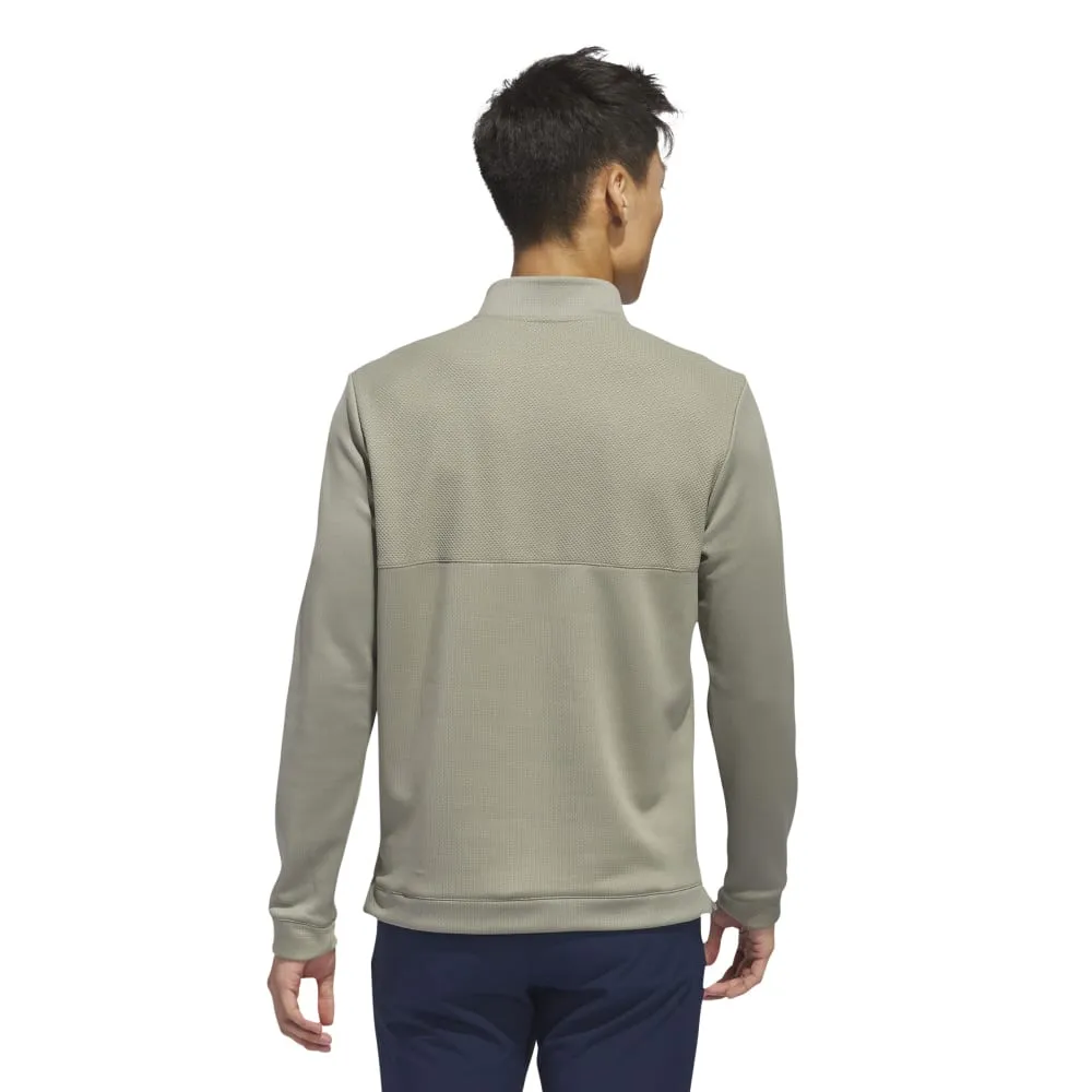 adidas Golf Ultimate365 Textured 1/4 Zip Pullover Top IS8882