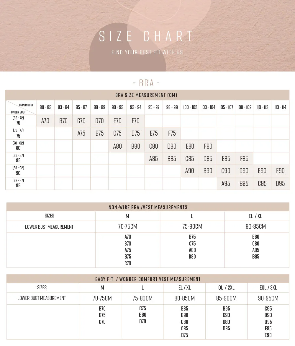 Better Match Wireless Demi Cup Bra A10-30014