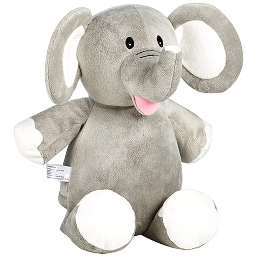 Cubbies Classic Collection Embroidery Blank - Grey Elephant