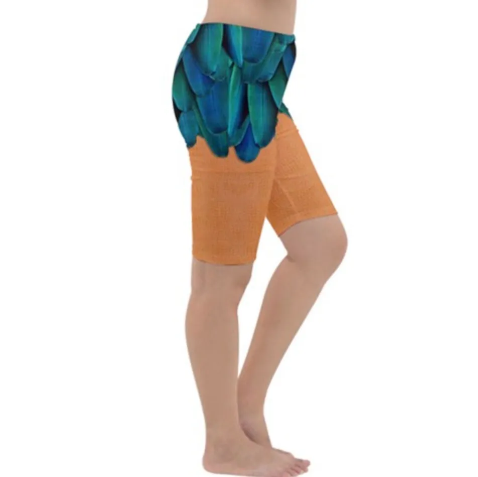 HeiHei Inspired Cropped Biker Short Leggings