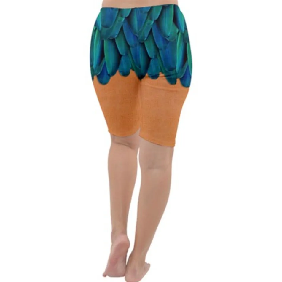 HeiHei Inspired Cropped Biker Short Leggings