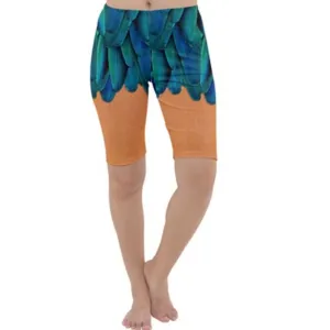 HeiHei Inspired Cropped Biker Short Leggings