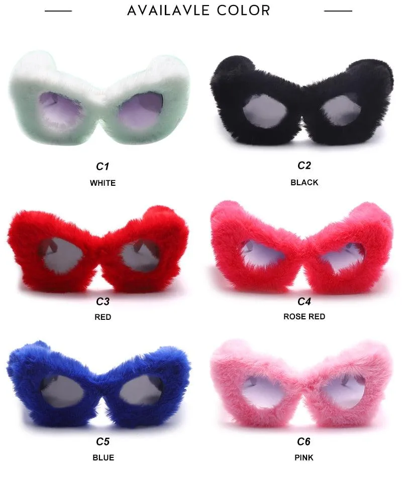 Hollywood Status Fur Sunglasses