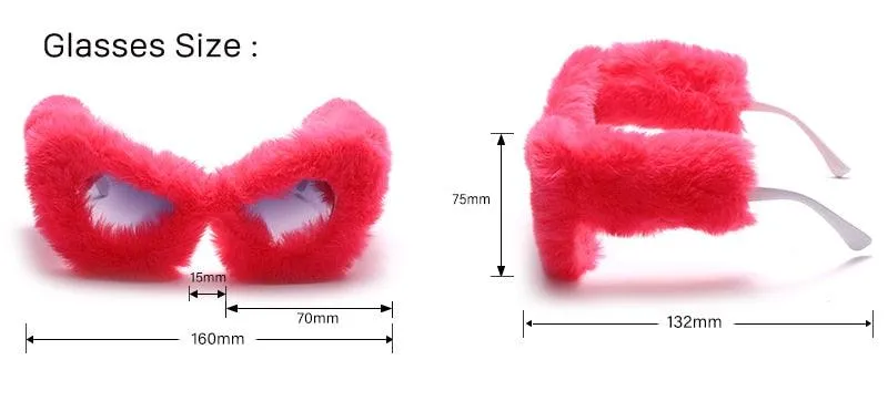 Hollywood Status Fur Sunglasses