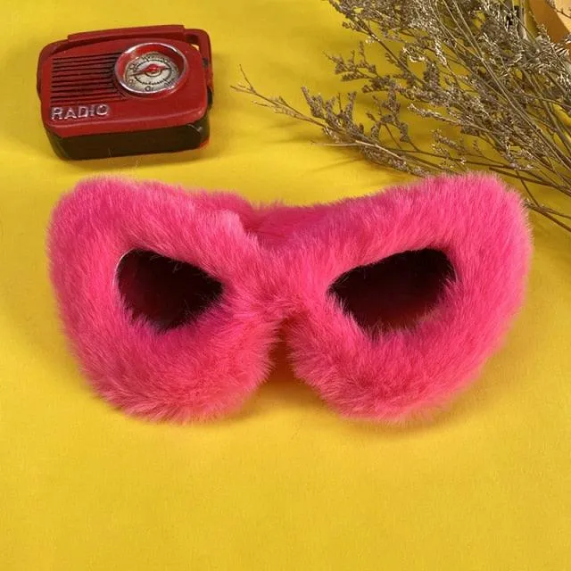 Hollywood Status Fur Sunglasses