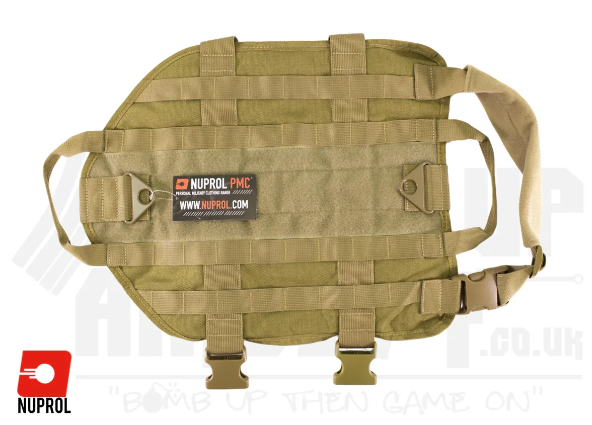 Nuprol NP Tactical Dog Vest - Medium - Tan