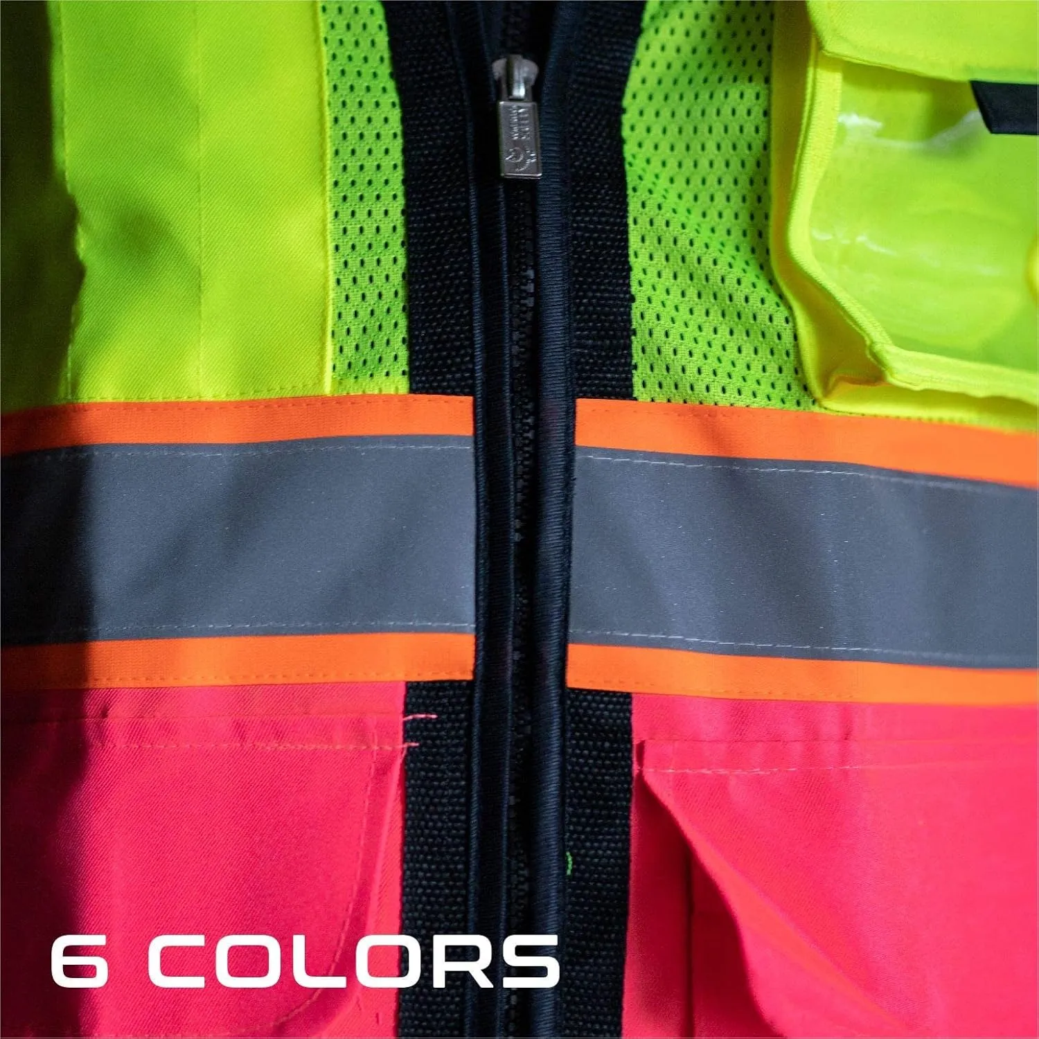 Shine Bright Safety Vest - High Visibility with Reflective Straps and Pockets  Premium, Soft, Durable, and Breathable
