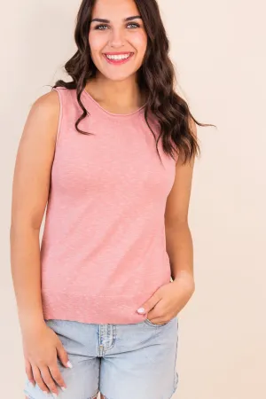 So Classic Knit Tank