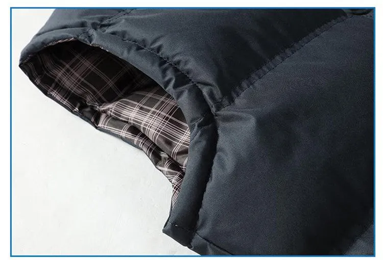 West Louis Brand Winter Cotton-Padded Vest