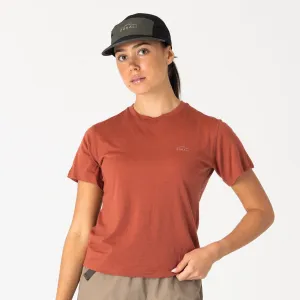 Womens Merino T-Shirt Light Tannin